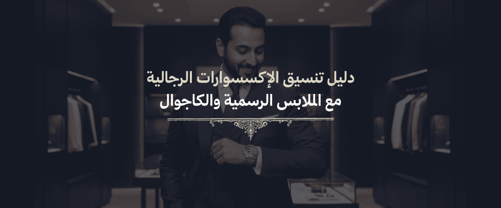 تنسيق الإكسسوارات الرجالية