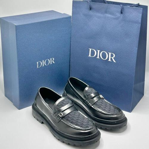 حذاء Dior اسود ملكي (رسمي)