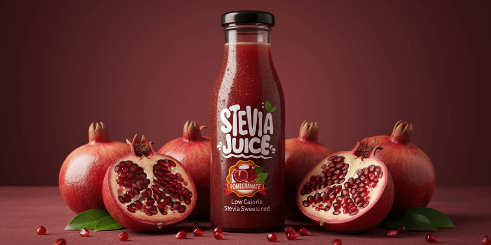 عصير الرمان بدون سكر