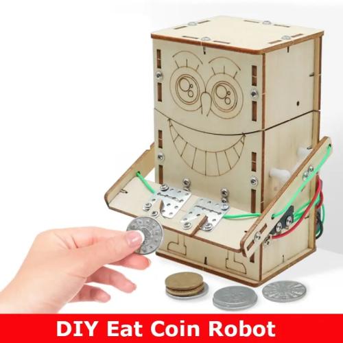 روبوت أكل العملات - اصنعها بنفسك