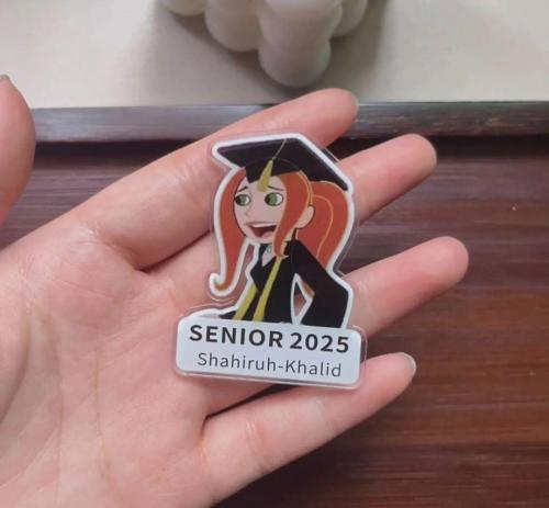 بروش اكريلك بروش تخرج 2025