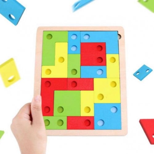 لعبة تيترس الخشبية