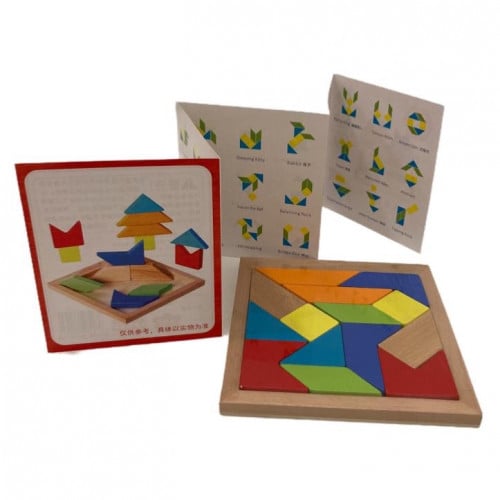 تحدي بزل تركيب الأشكال