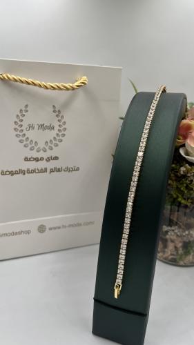 اسورة زركون تصميم ألماس ذهبي