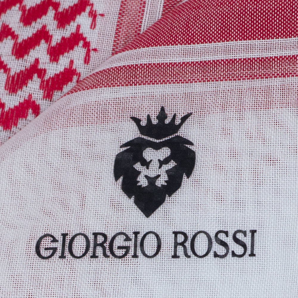 شماغ جورجيو روسي حمر مميز