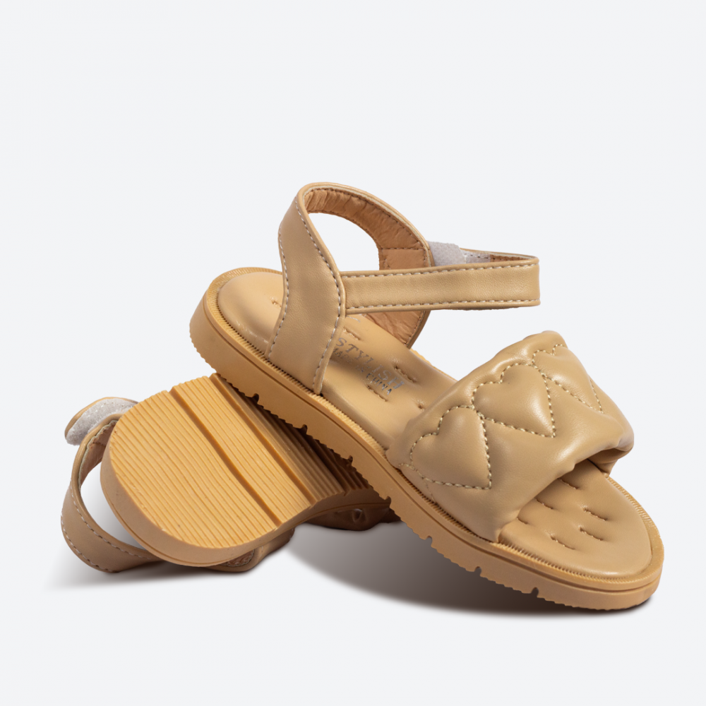 صندل بناتي ستايلش كاكي