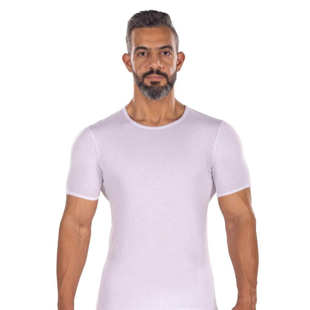 فانلة رجالي نصف كم دائري | ماركة دروش-مقاس خاص