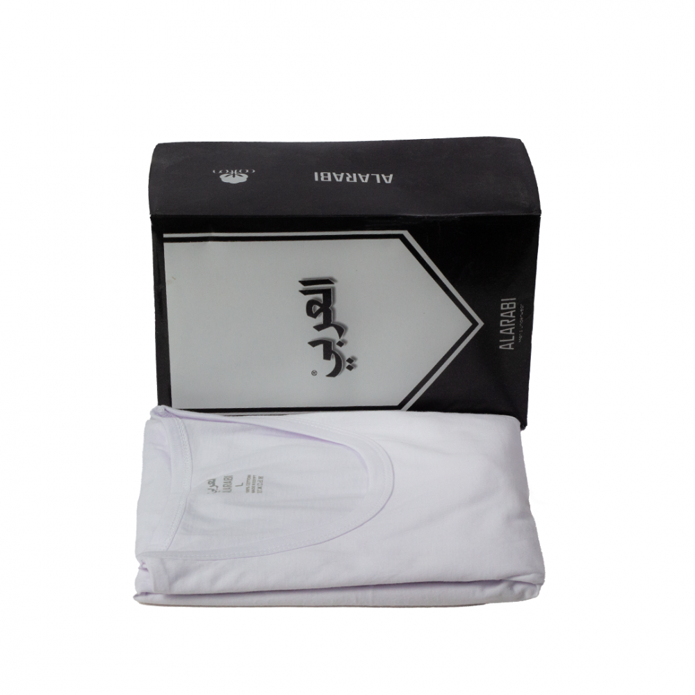 العربي | فانلة قطن نص كم رجالي