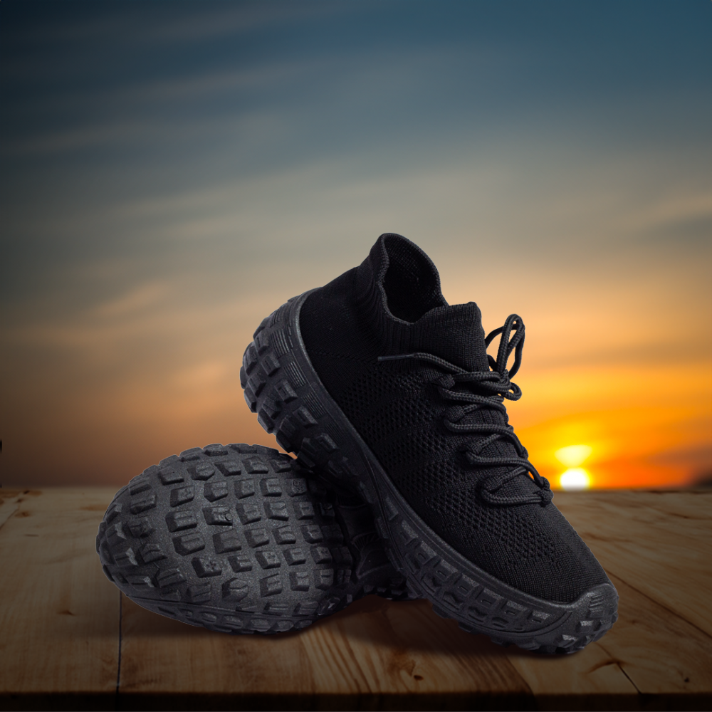 حذاء قماش نسائي اسود | ماركة ستايلش