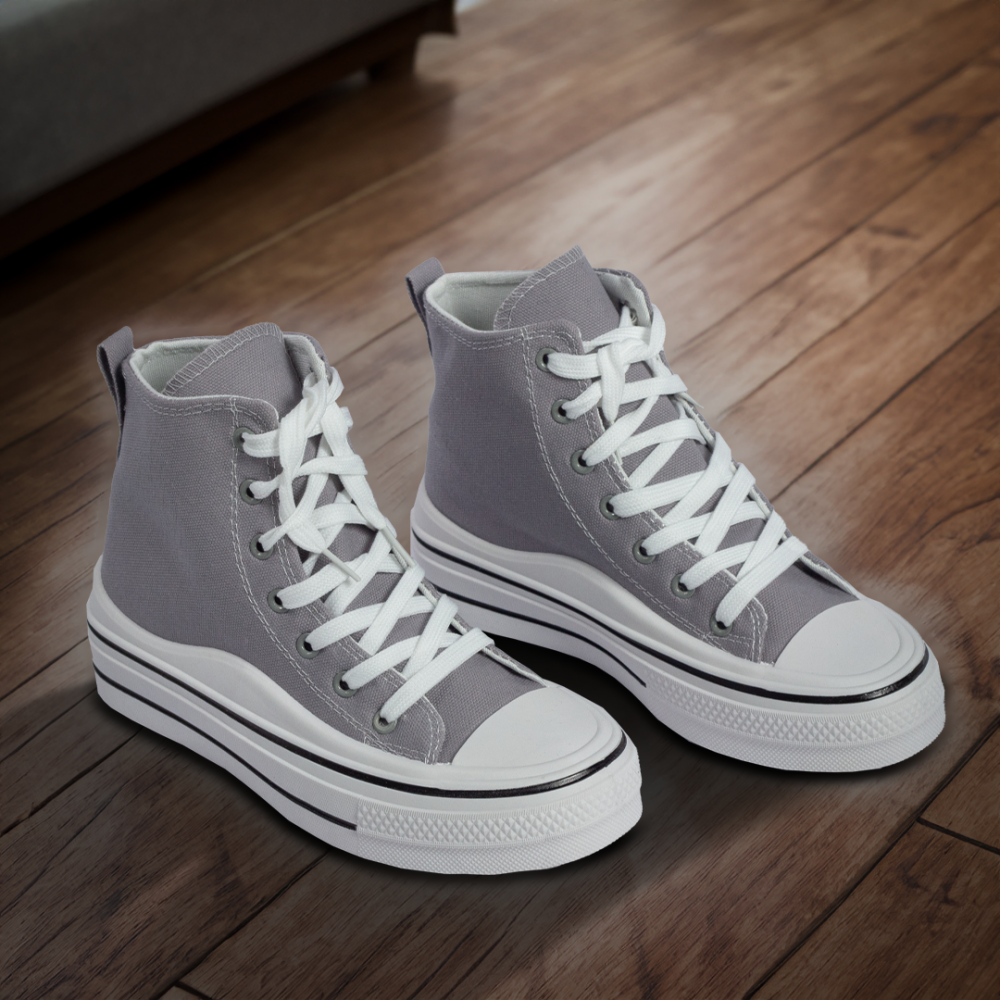 حذاء نسائي رصاصي موديل SLT37751 | ماركة ستايلش