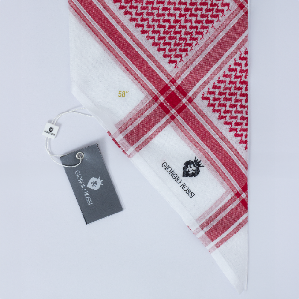 شماغ أحمر رجالي متجر البرادي