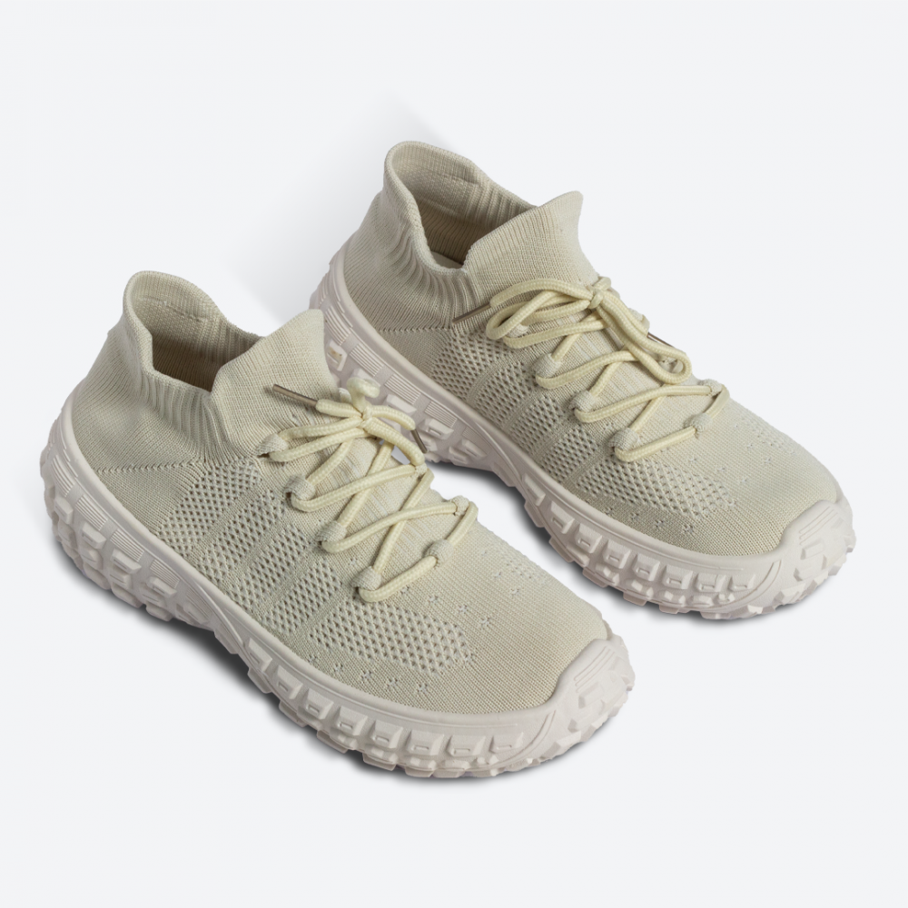 حذاء قماش نسائي بيج | ماركة ستايلش