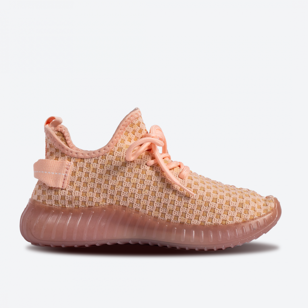 حذاء قماش نسائي بينك منقط