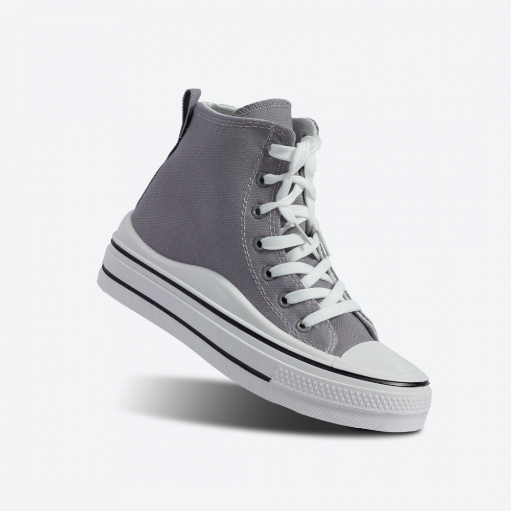 حذاء نسائي رصاصي موديل SLT37751 | ماركة ستايلش