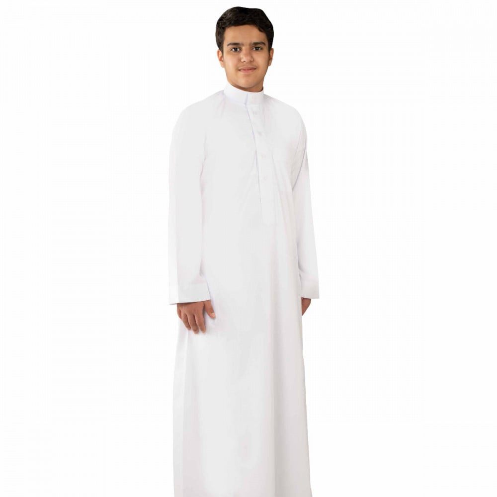 ثوب شبابي-دروش-عرض الصيف-ثوب ابيض-مستلزمات رجالية-اثواب-خصومات