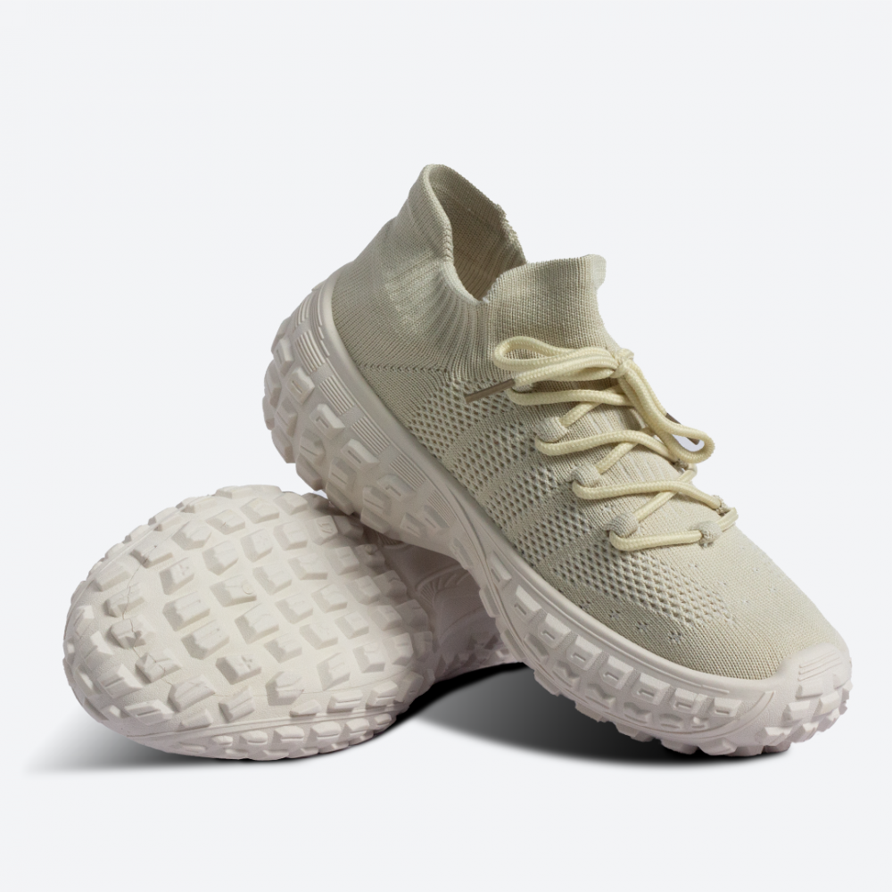 حذاء قماش نسائي بيج | ماركة ستايلش