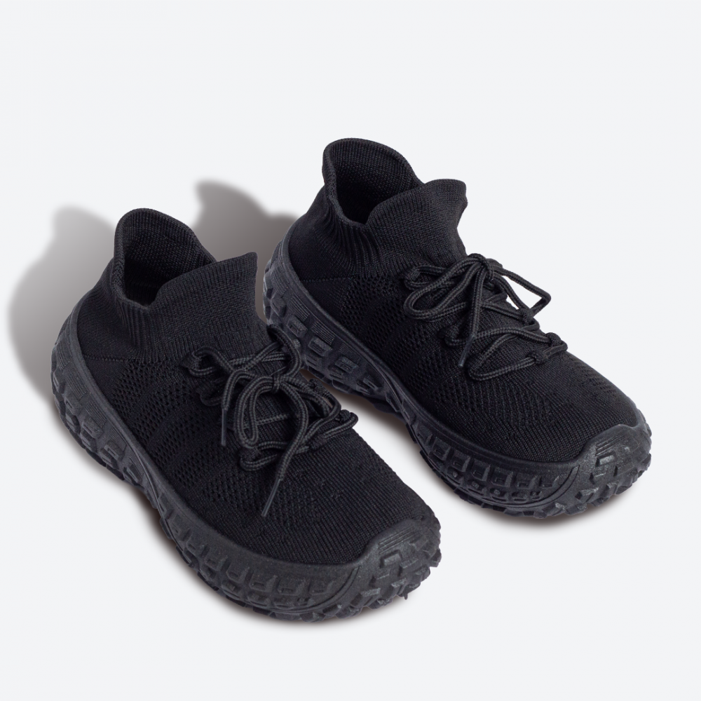 حذاء قماش نسائي اسود | ماركة ستايلش