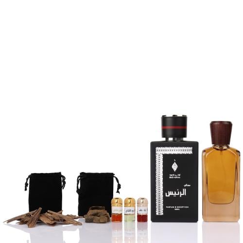 مجموعة العود الطبيعي { سبعة منتجات}