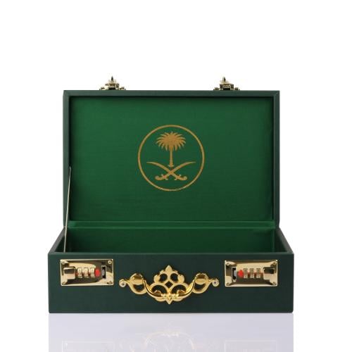 علبة بخور جلد سعة  | نصف كيلو