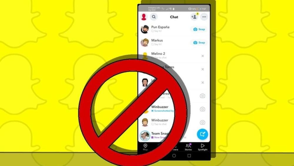فك حظر سناب شات