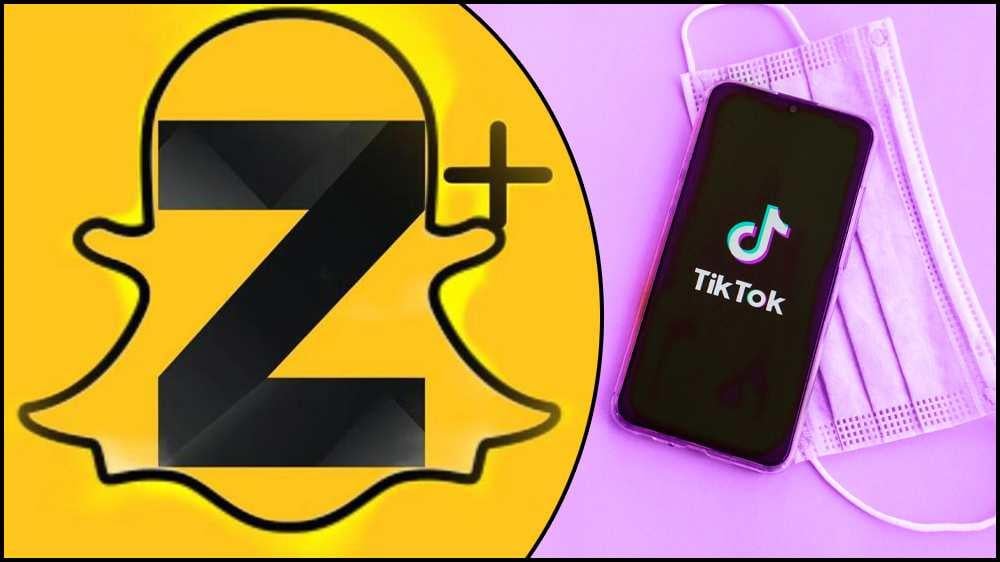 مقارنة بين تطبيق سناب زيرو وتطبيق تيك توك بلس المعدل