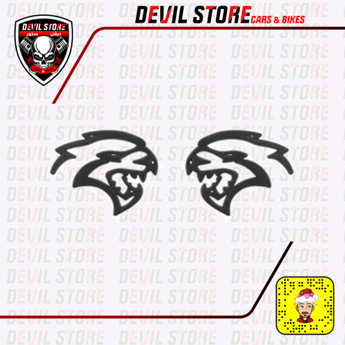 طقم علامات HELLCAT للرفرف