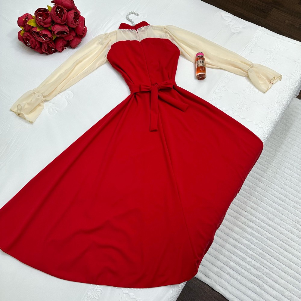 فستان غاليه الخامه    كريب استرتش