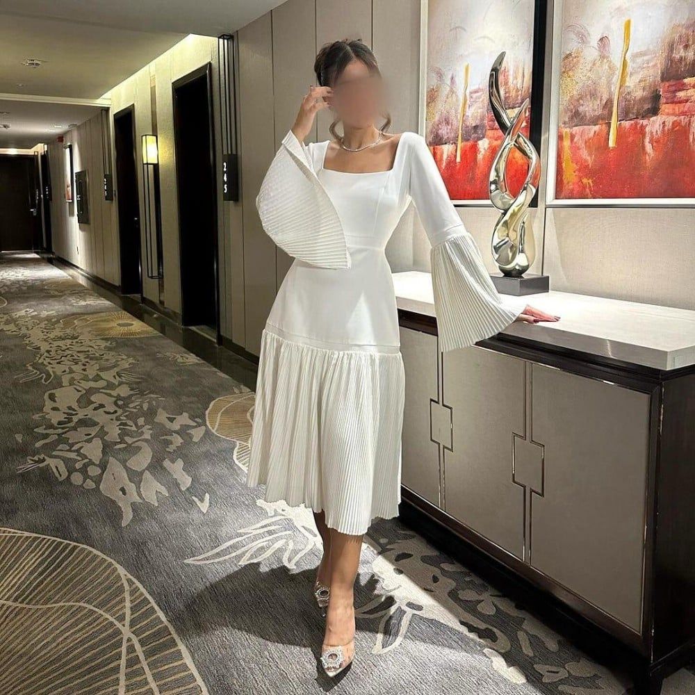 فستان ماسك على الجسم من فوق ومن تحت كلوش