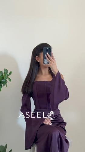 فستان سهرة ناعم