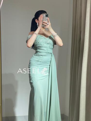 فستان سهرة شيفون تيفاني
