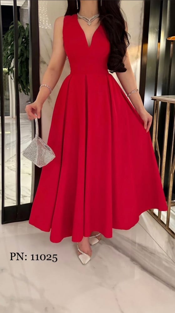 rød kjole