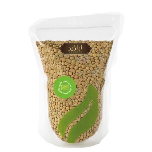 عدس أخضر عضوي 1 كيلو