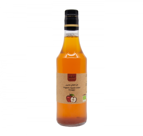 خل تفاح عضوي 500 مل