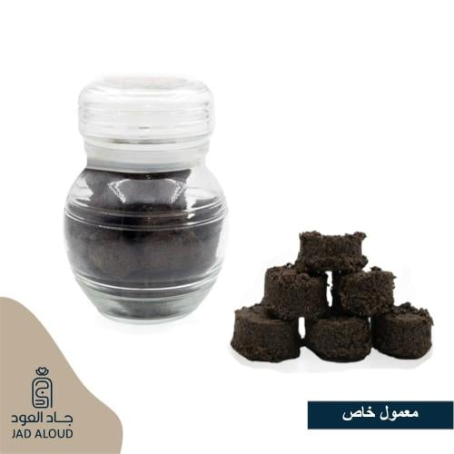 معمول بخور خاص من تراب العود المروكي مع زيوت شرقية 110 جرام