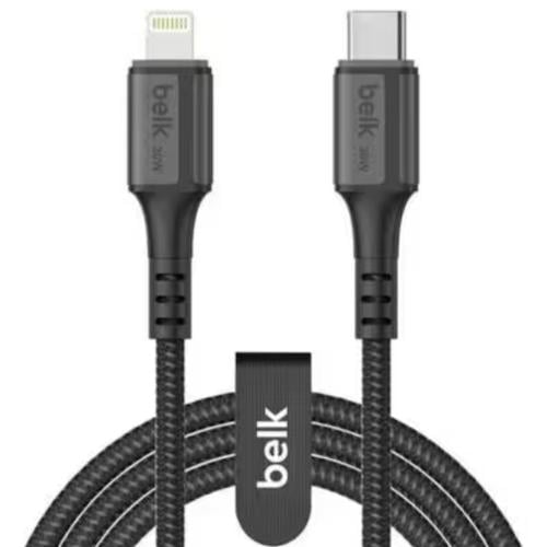 كيبل شحن تايب سي إلى لا يتنينج يدعم خاصية الشحن السريع من belk