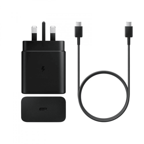 بكج فيش شاحن جداري تن بلس سريع USB-C  مع كيبل  بقوة 45 واط