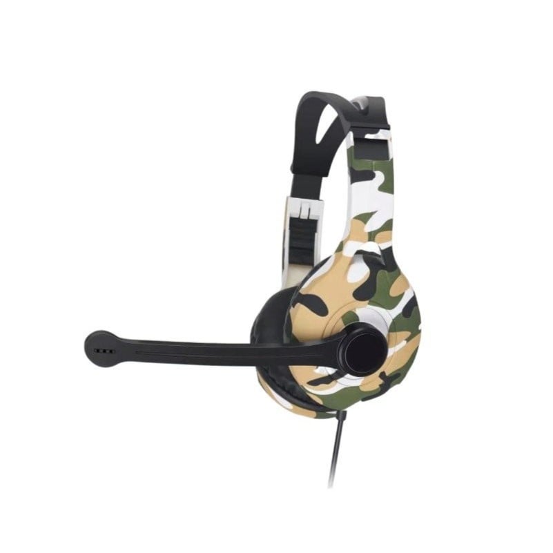 Camouflage gaming online headphones