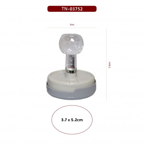 ختم كرستال بيضاوي - 3.7سم في 5.2 سم