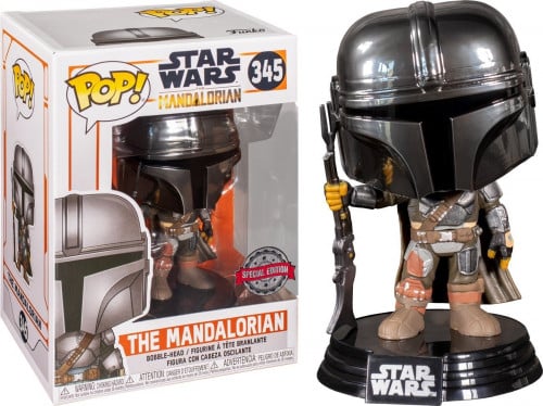 Funko  Star wars The Mandalorian Chrome  345