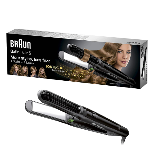 Braun satin styler store