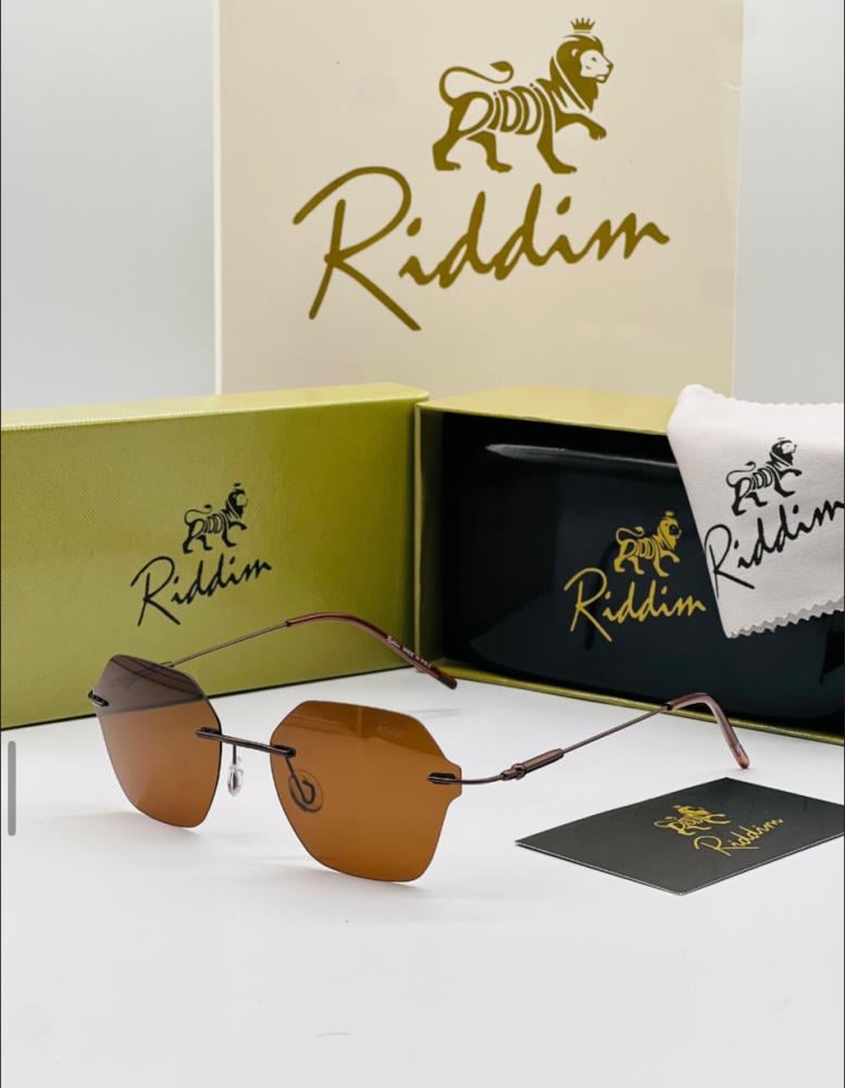 نظارة شمسية فريمليس بدون اطار ريديم