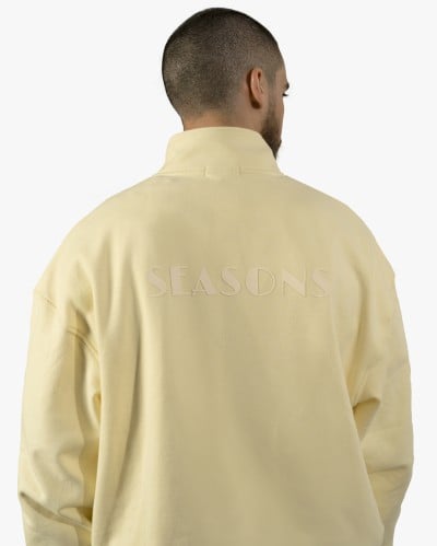 BEIGE ZIP UP