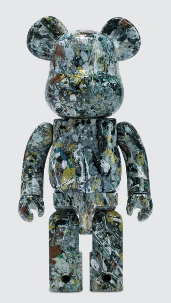 Bearbrick Jackson Pollock Studio 100% & 400% Set - The Store