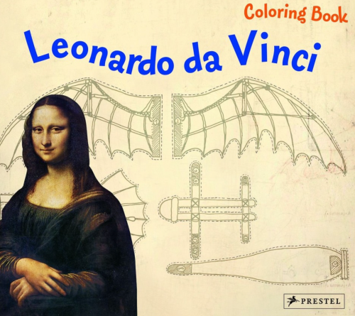 Coloring Book Leonardo da Vinci