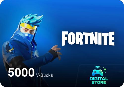 شحن 5000 فيبوكس Fortnite V-Bucks