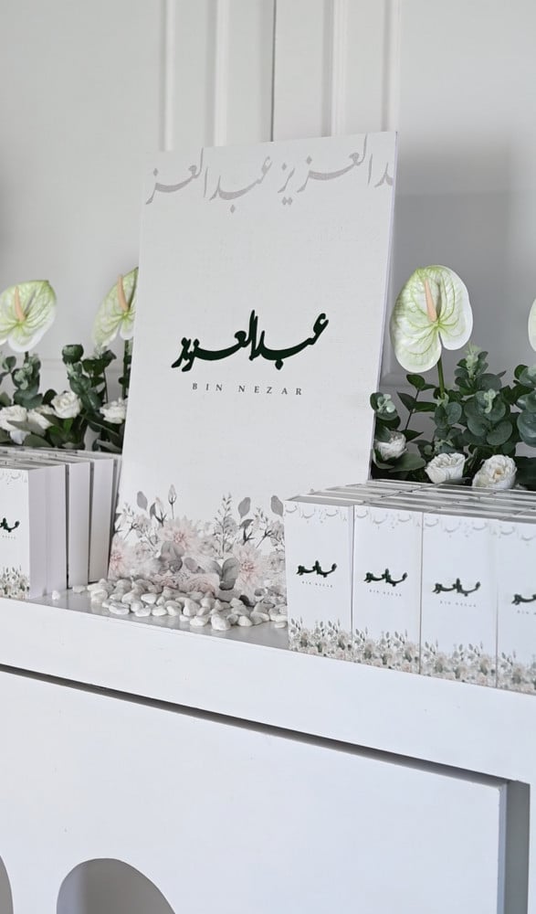 لوحة كبير بالاسم البارز