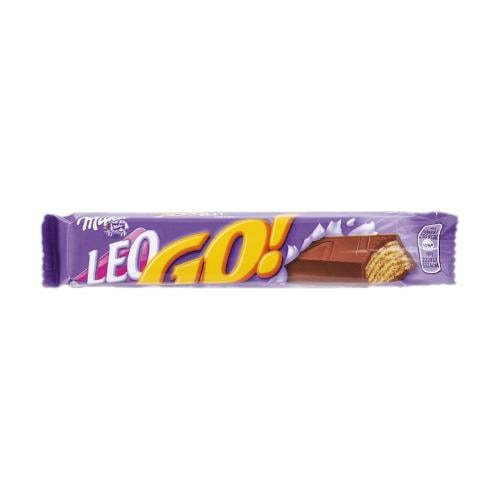 شوكولاتة ليو جو ميلكا - Chocolate Wafer Leo Go Mil...