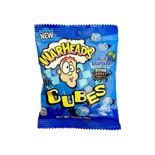 وارهيدز مكعبات التوت الازرق - Warheads Chewy Cubes...