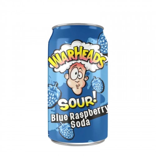 صودا حامض وارهيدز توت ازرق - Warheads Sour Blue Ra...