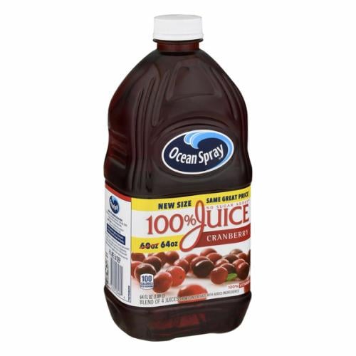 أوشن سبراي عصير توت بري 100٪- Ocean Spray 100% Cra...
